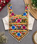 Aarika - Women Navratri Embroidered Designer Blouse