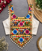 Aarika - Women Navratri Embroidered Designer Blouse