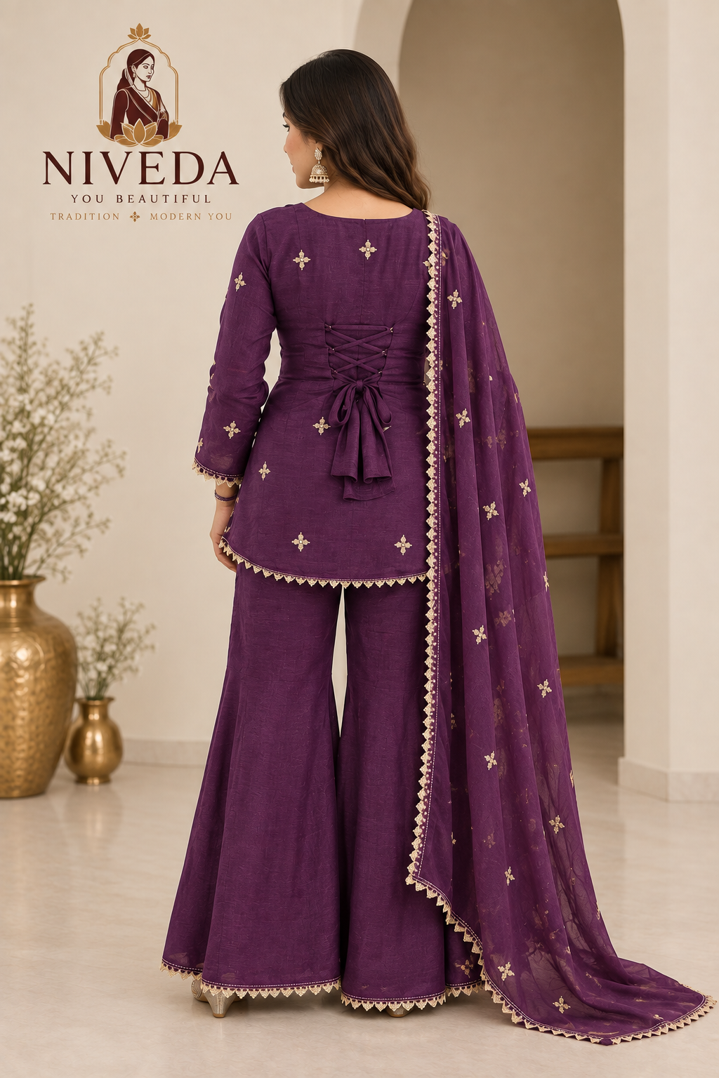 Zohra - Women Silk Suit Set – Multicolor