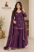 Zohra - Women Silk Suit Set – Multicolor